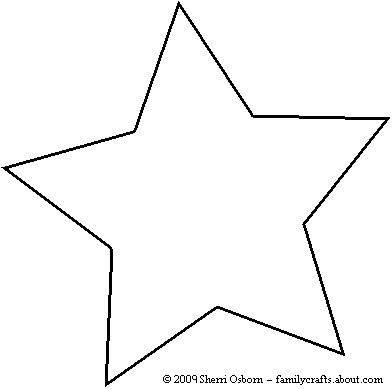 Best Photos of Blank Star Pattern - Star Outline Printable ...