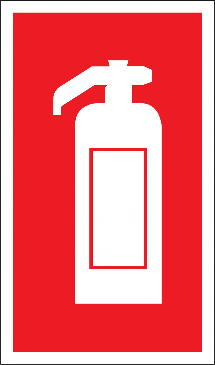 fire010 - extinguisher symbol - SafetyKore.com