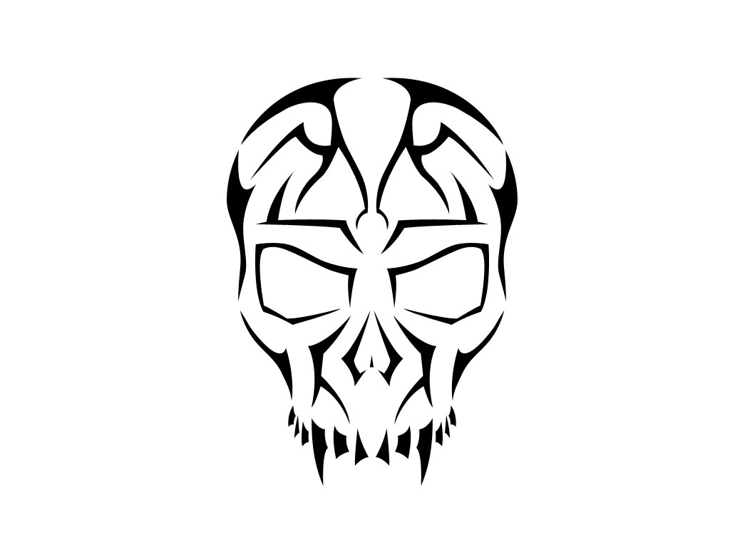 Tribal And Skull Tattoo Designs - Best Tattoo Design