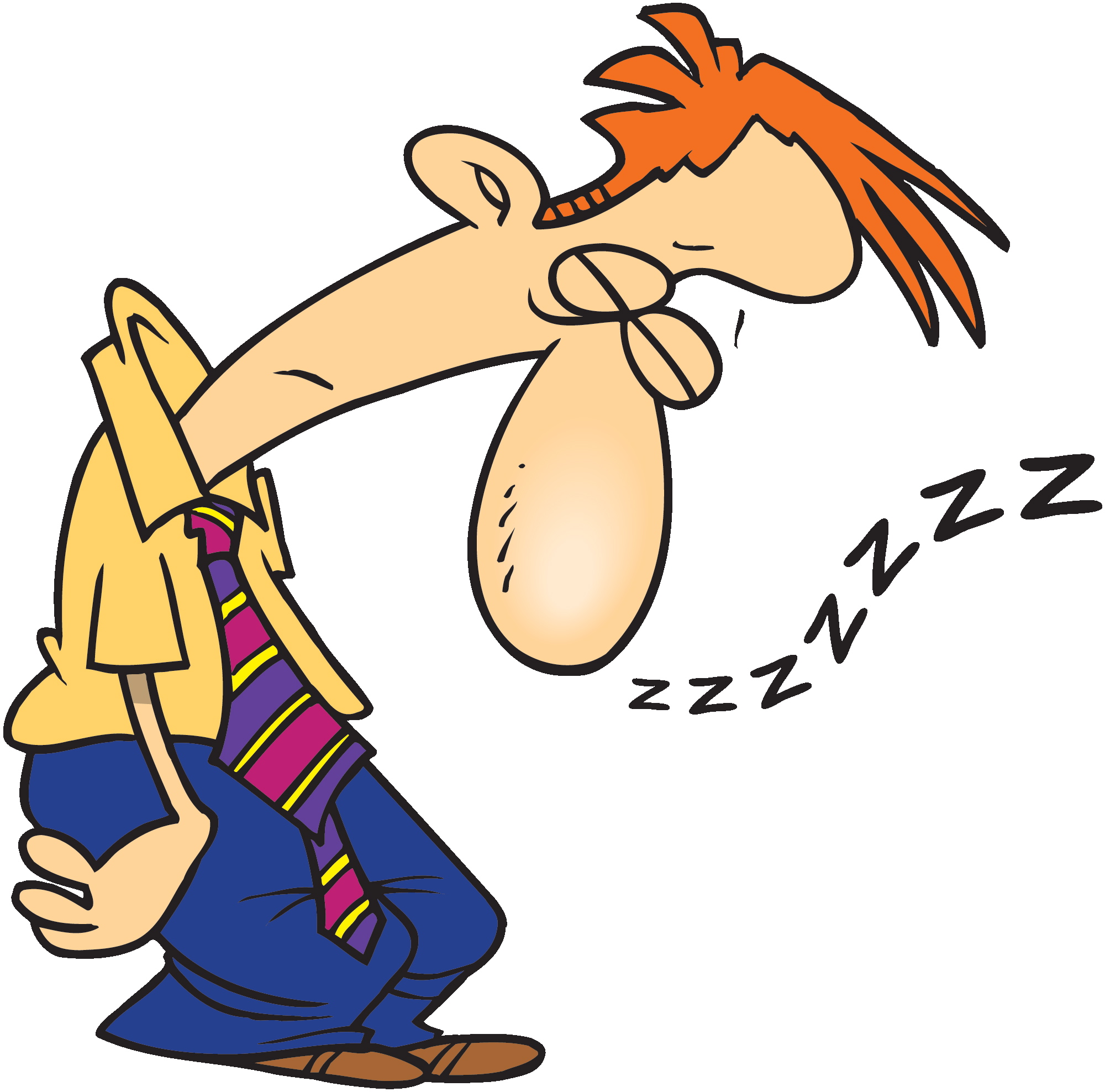 Exhausted Person Clipart