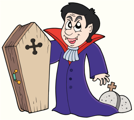 Wooden Coffin Cartoon Clip Art, Vector Images & Illustrations