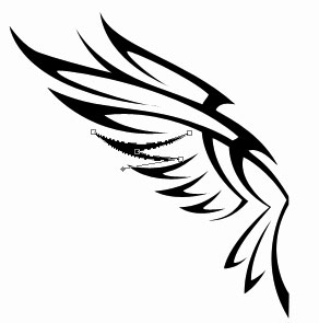 Eagle wings clipart