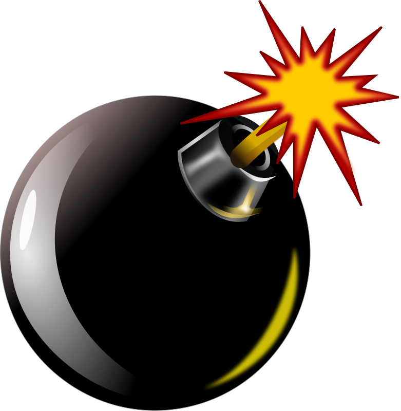 Clip Art Cartoon Bomb Clipart