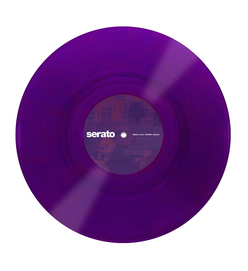 Serato Glass 10? Vinyl – Purple Â» QUARTZ LOCKED PRODUCTIONS
