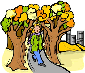 Walk In The Park Clipart
