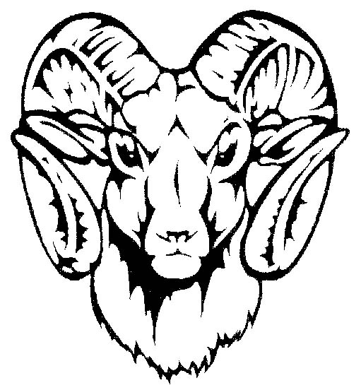How To Draw A Ram Head | Free Download Clip Art | Free Clip Art ...