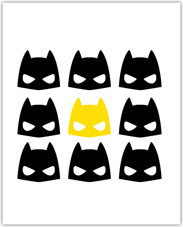 Subscriber Only Freebie- Free Batman Printables