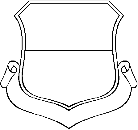 Shield Shape Outline Clipart - Free to use Clip Art Resource