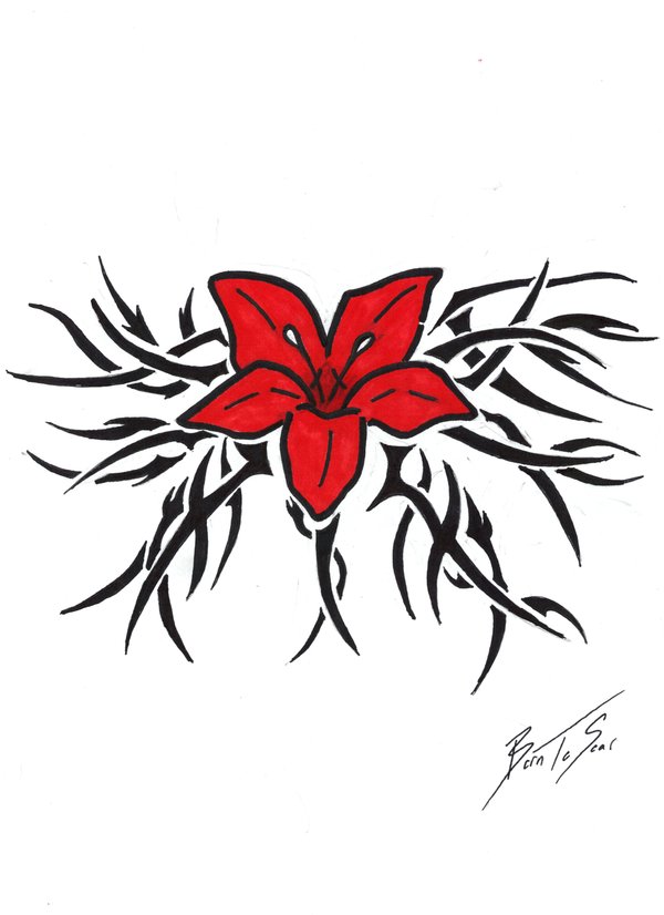 tribal hawaiian flower tattoo clipart best clipart best tribal hawaiian flower tattoo clipart best clipart best