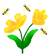 Mother's Day Clip Art - Bees and Flowers Clip Art - Free Mother's ...