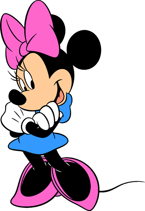 Disney Clipart Library - Minnie Mouse