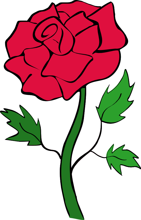 Image of clip art red rose 2 red roses clip art images free ...