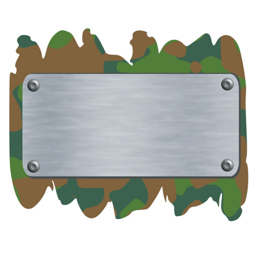 Military Border And Frame Design With Dogtag Styled , This Frame ...