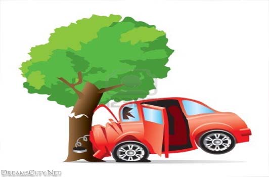 Funny Car Accident Clipart
