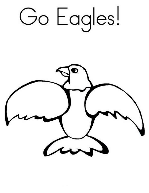 Kids Drawing of an Eagle Coloring Page | Coloring Sun - ClipArt Best