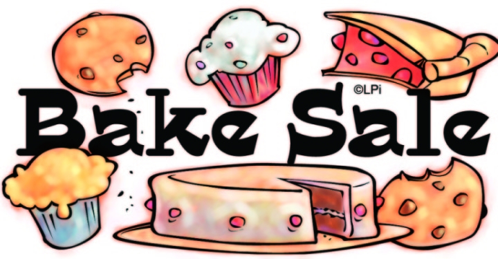 Bake Sale Items Clipart