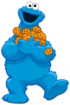 Free cookie monster clipart