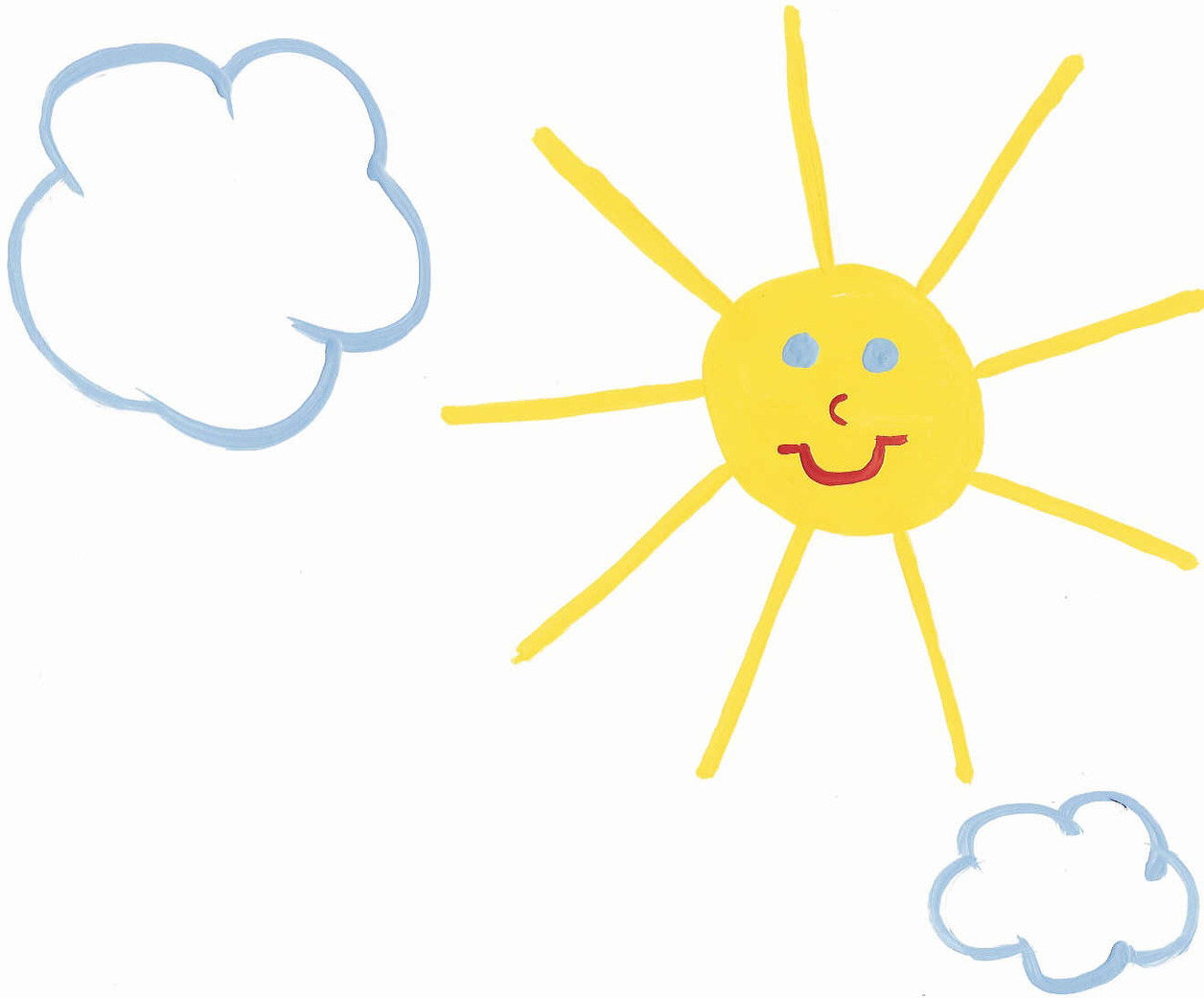 Cartoon Sunny Day Clipart - Free to use Clip Art Resource