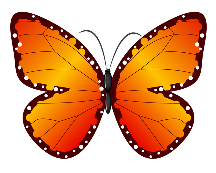 Butterflies clipart free downloads - ClipartFox