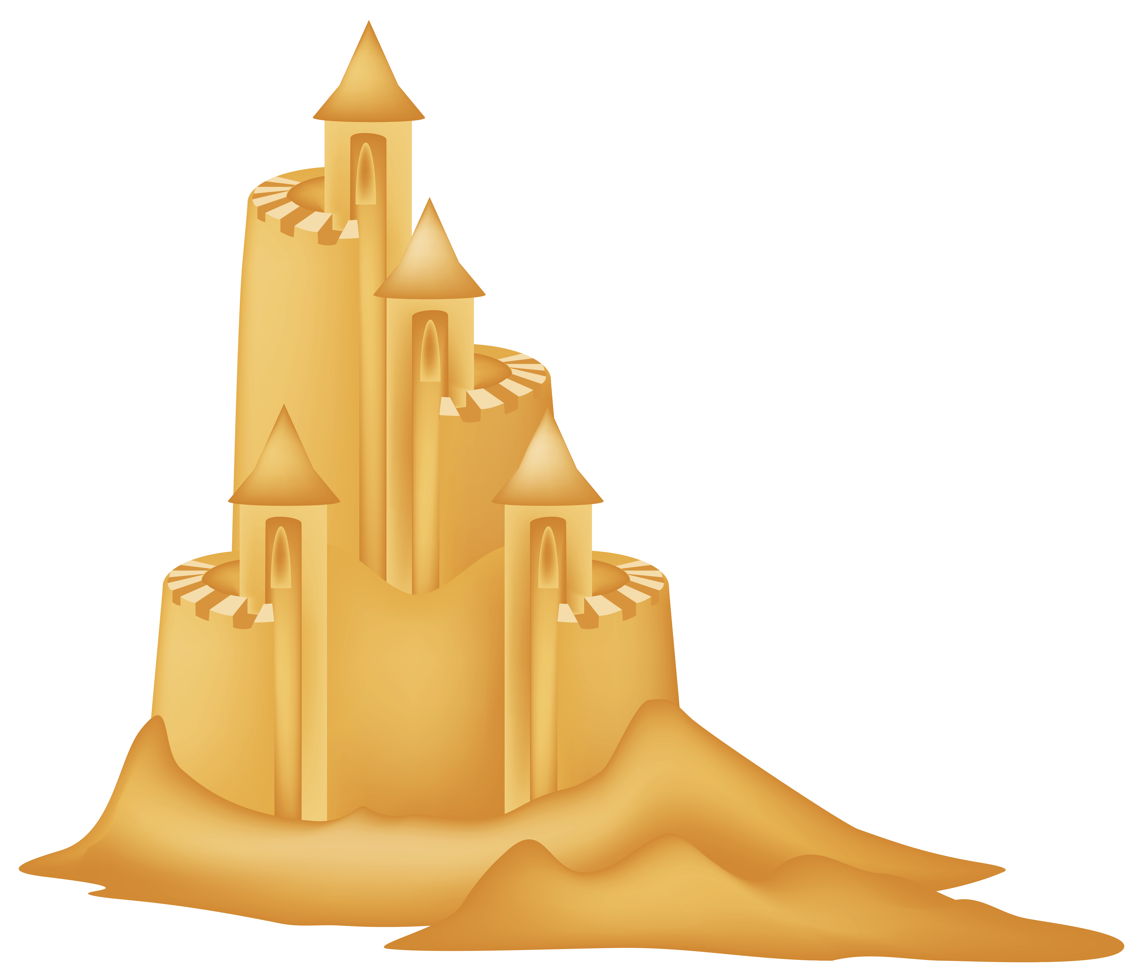 Sand Castle Clip Art - Tumundografico