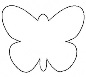 Best Photos of Blank Butterfly Outline - Butterfly Outline Clip ... -  ClipArt Best - ClipArt Best