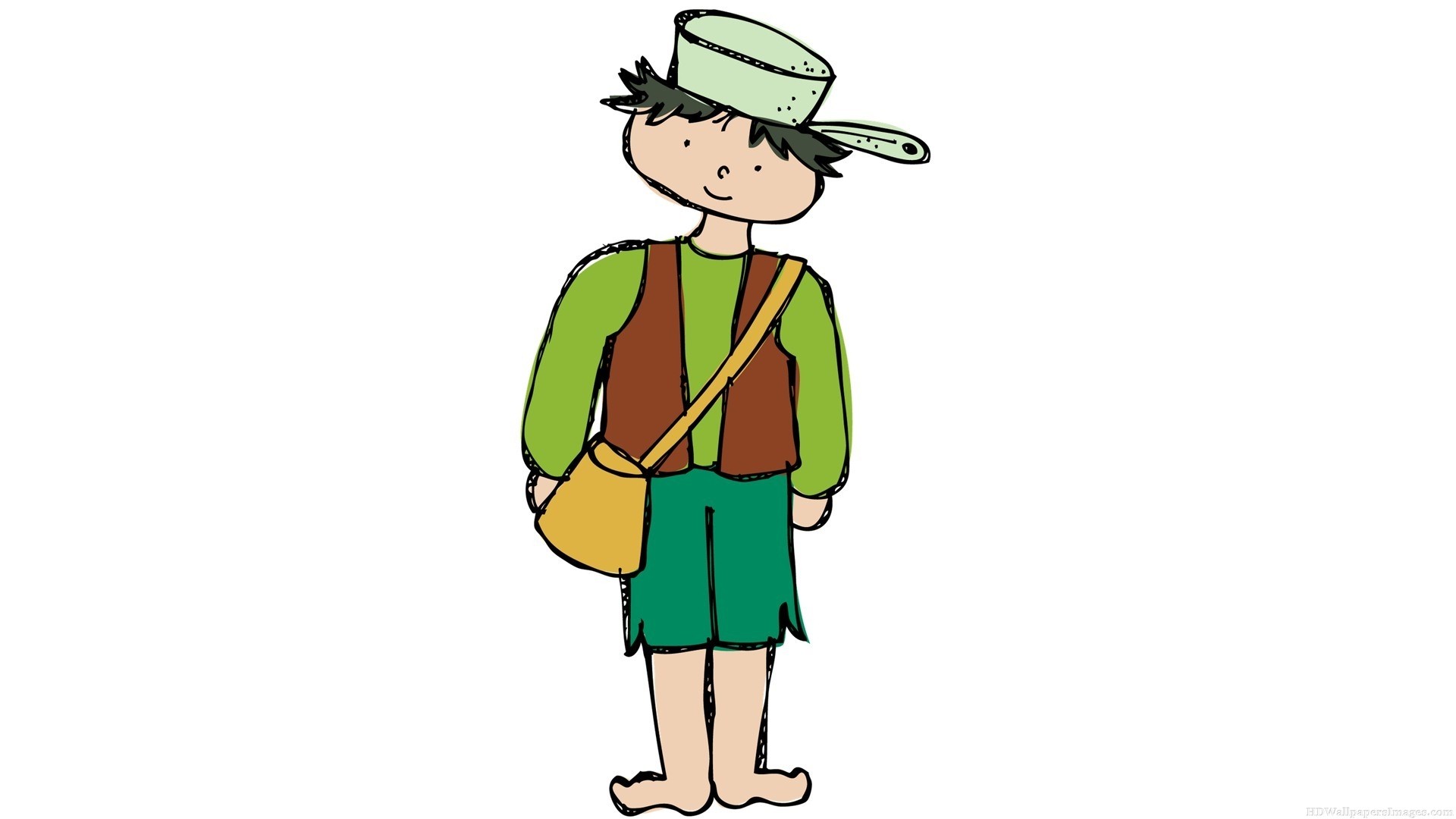 Clip Art Of Johnny Appleseed - ClipArt Best