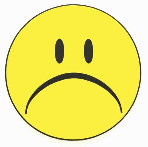 Unhappy Smiley Clipart - Free to use Clip Art Resource