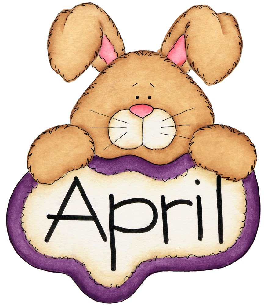 April Clip Art - Tumundografico