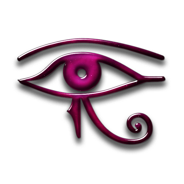 Egypt Eye Icon #027896 Â» Icons Etc