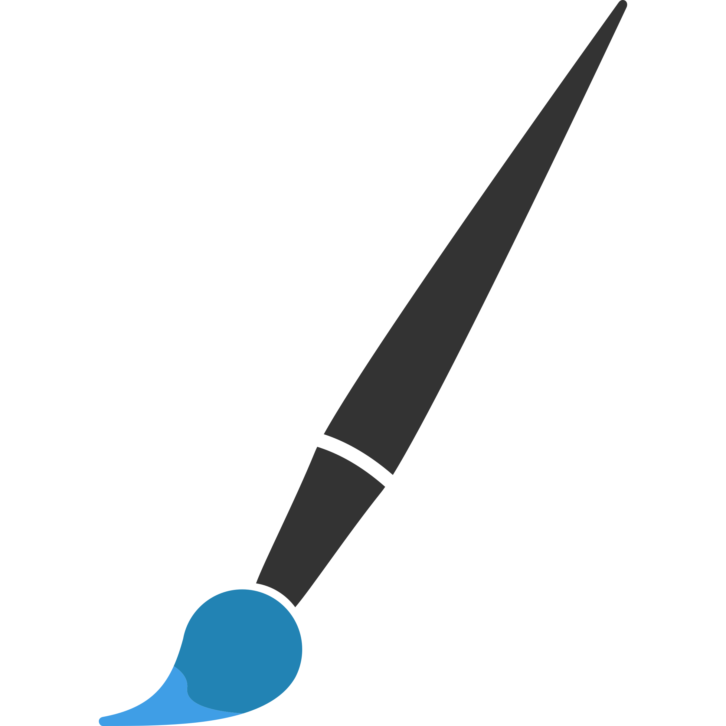 Clipart - Minimalist Paint Brush