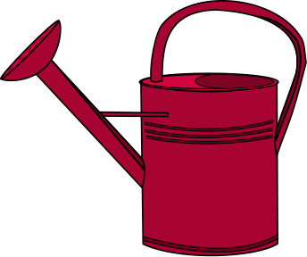 Watering Can Cartoon