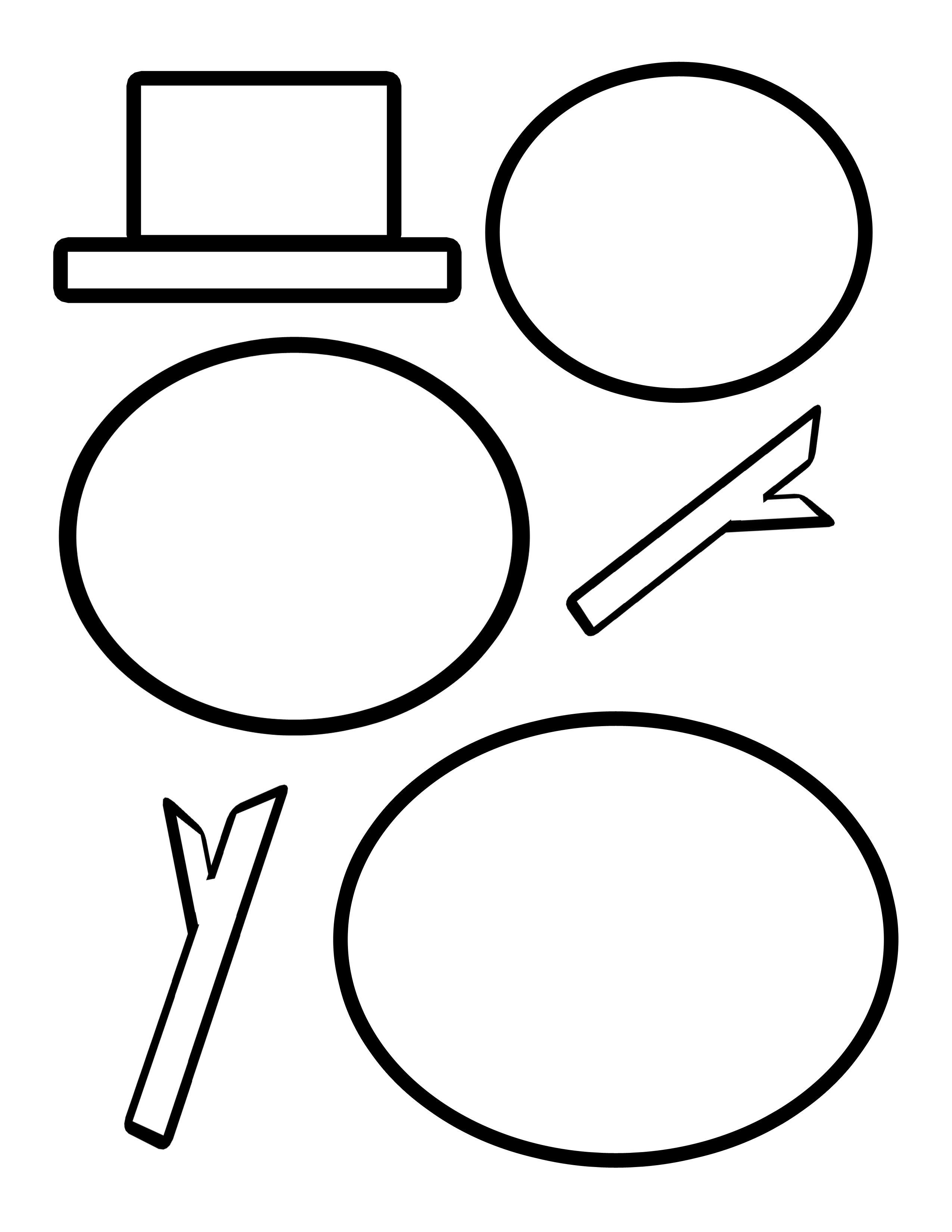 Best Photos of Printable Snowman Circles Template 4 Inch Circle