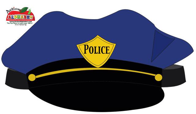 Police Hat Clip Art - Tumundografico