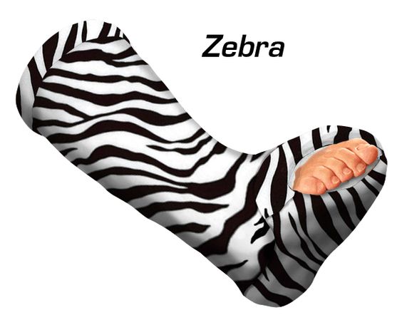 Leg cast, Products and Zebras