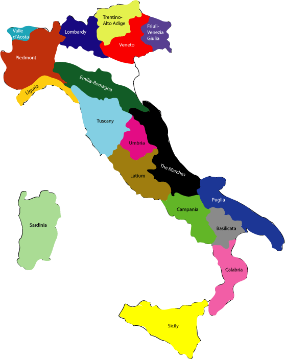 Italy Map - ClipArt Best