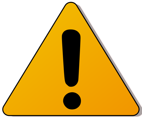477 views Warning Sign Clip Art - Tumundografico