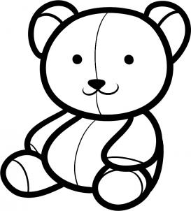Animals - How to Draw a Teddy Bear for Kids