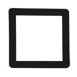 Square hand drawn shape outline vector icon | Free Shapes icons