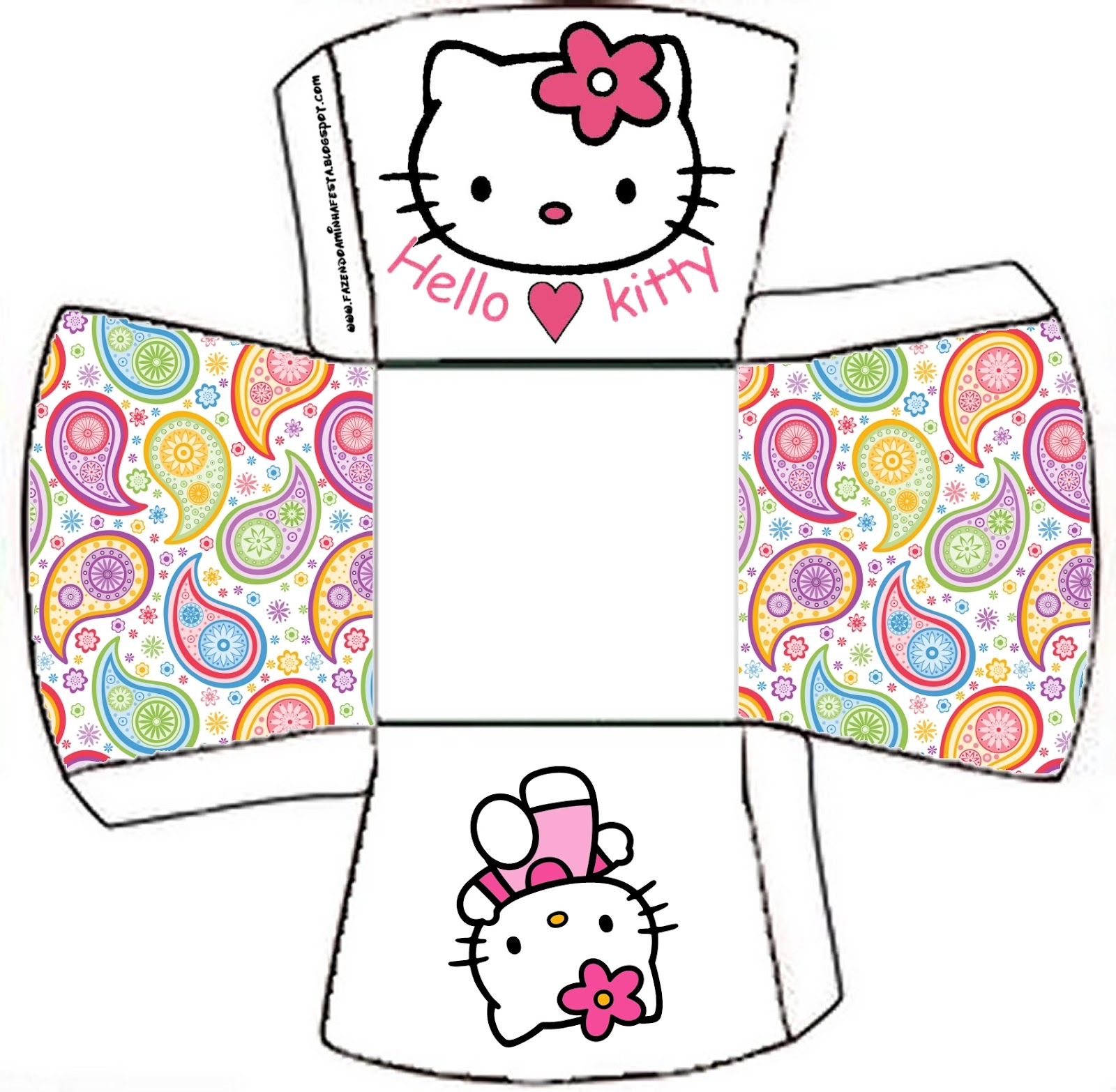 Hello Kitty: Free Printable Boxes. - Is it for PARTIES? Is it FREE ...