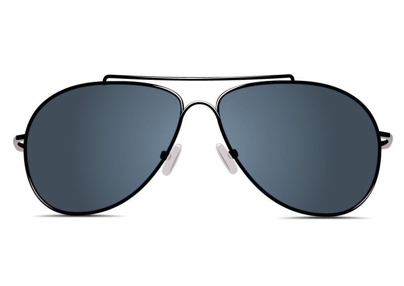 Aviator sunglasses - free vector download