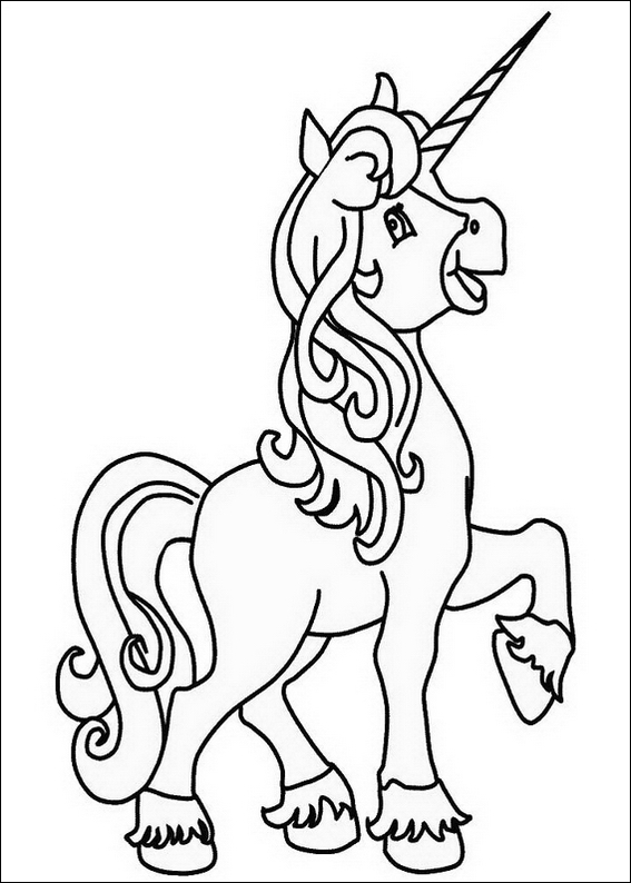 Unicorn Pictures To Color ClipArt Best