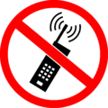 Category:No cellphone signs