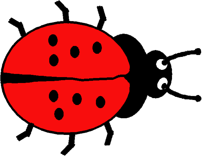 free cartoon ladybug clipart - photo #41