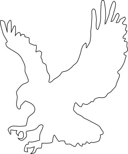 White Eagle clip art - vector clip art online, royalty free ...