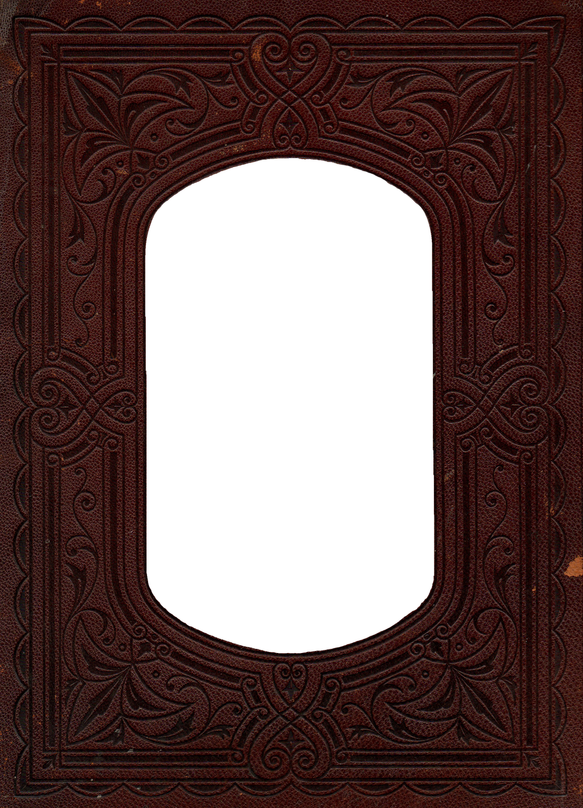 Leaping Frog Designs: Antique Book Cover Frame Free PNG Image - ClipArt