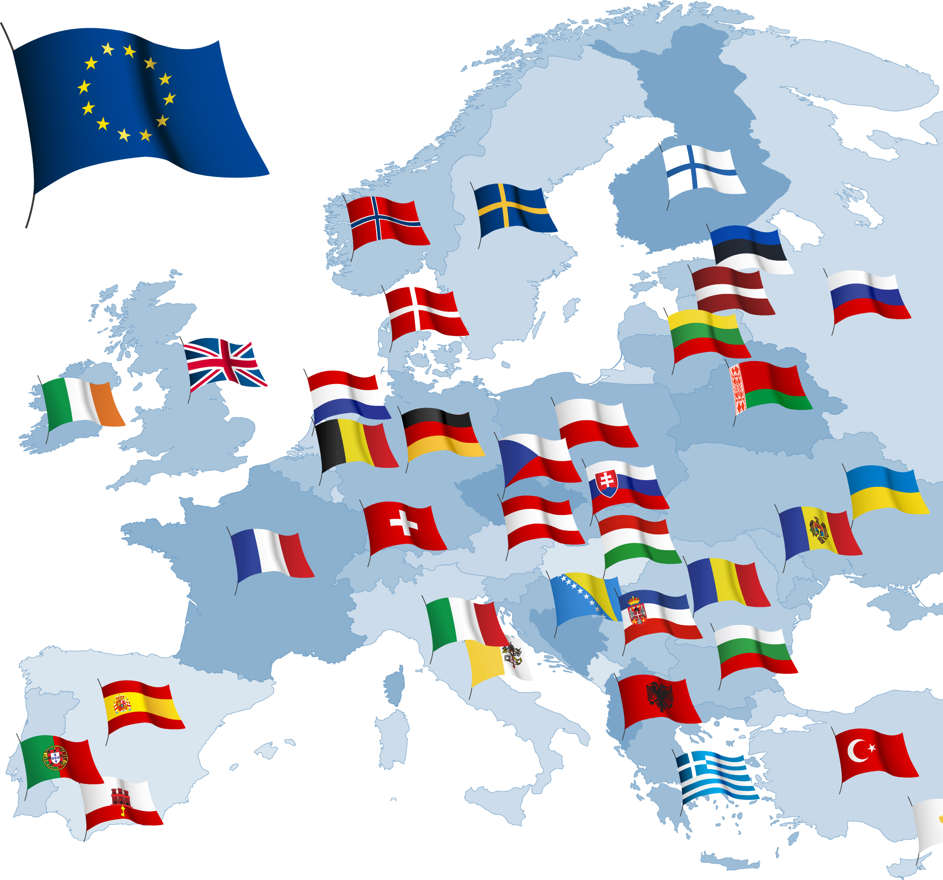 Eu flag vector Free Vector - ClipArt Best - ClipArt Best