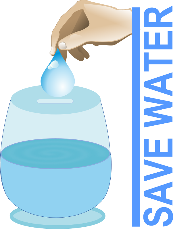 Clipart - Save Water