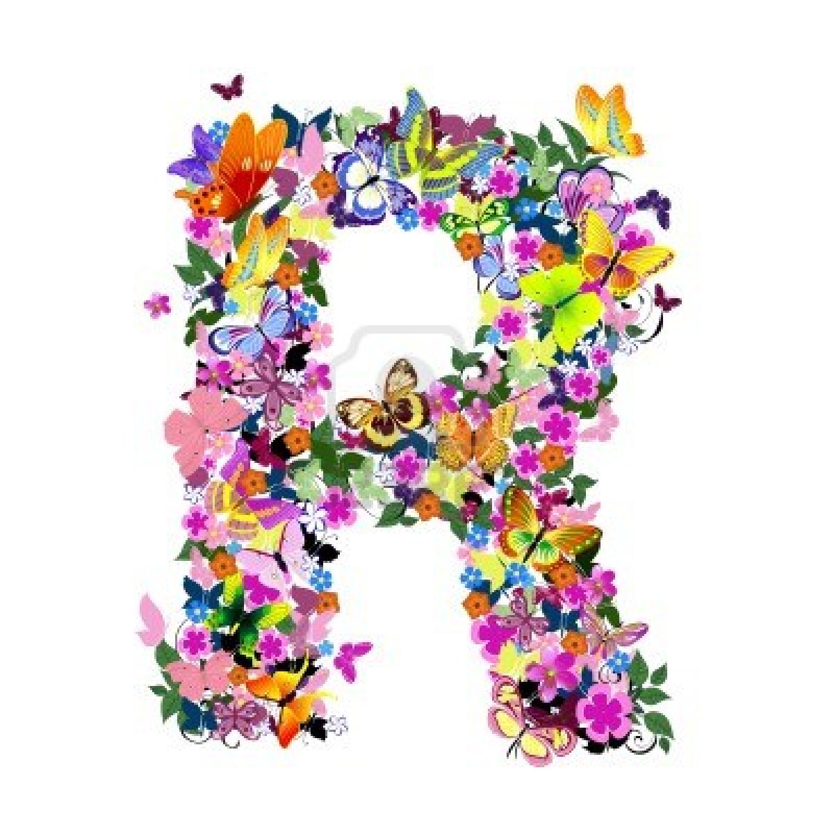 butterfly and flowers clip art free - photo #43