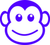 Funny Monkey - vector clip art online, royalty free & public domain