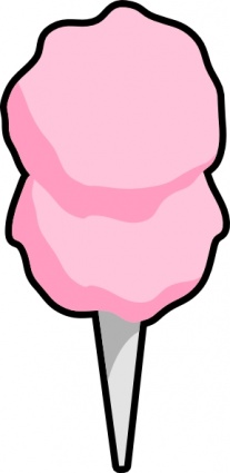 Cotton Candy clip art - Download free Other vectors